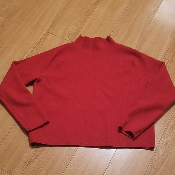 Mango Red Cowl Neck Sweater - Picture 3 of 8